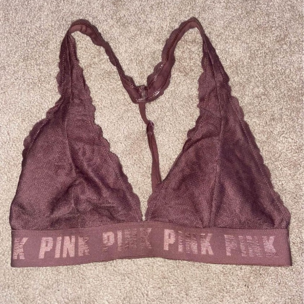 Pink VS bralette